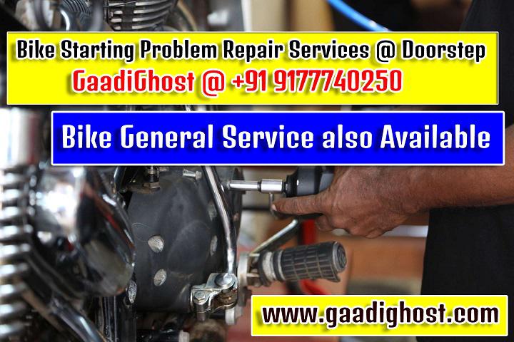 Doorstep Bike Repair and General Service in Madhapur Hitech