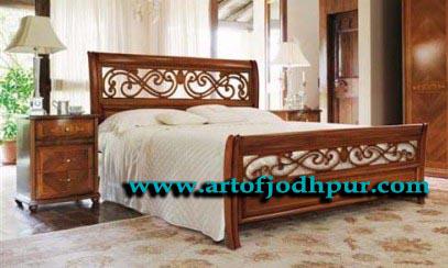Roayl Rajputana furniture double beds