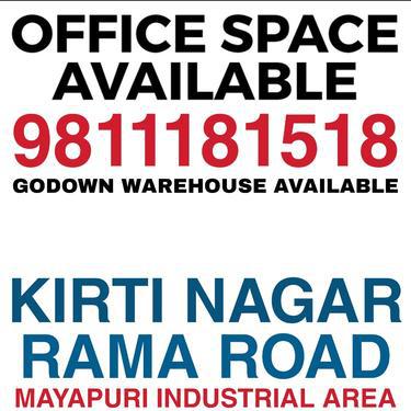 Office Space Available for Rent in Kirti Nagar Mayapuri