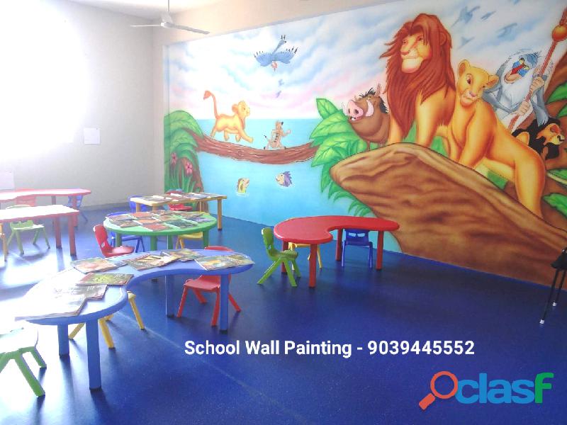 School Painting Works in Aurangabad