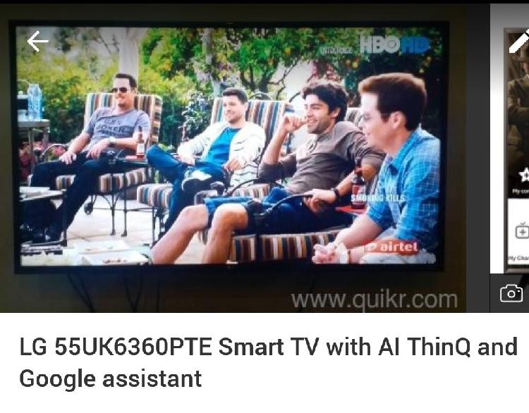 LG 55 inch LED AI ThinQ Smart TV