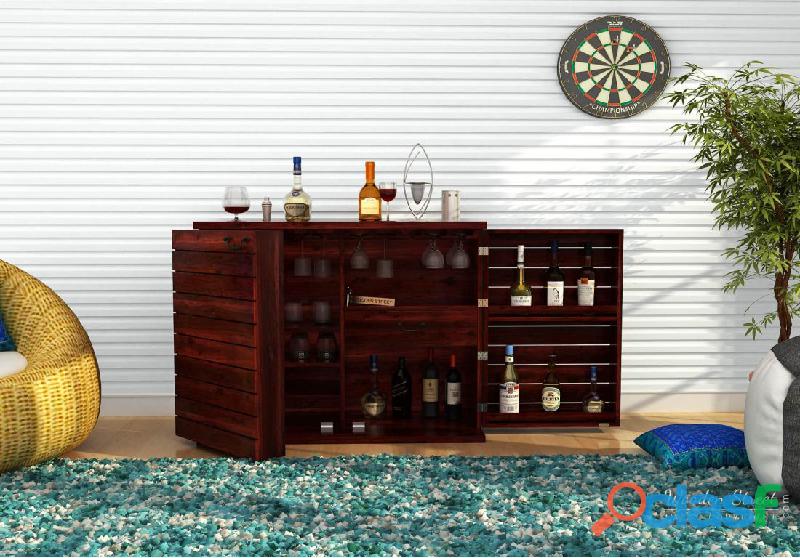 Buy Wooden Bar Cabinet in India at 55% OFF