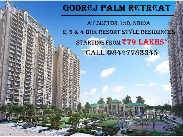 Godrej Palm Retreat 2 3 4 BHK Apaprtments in Noida