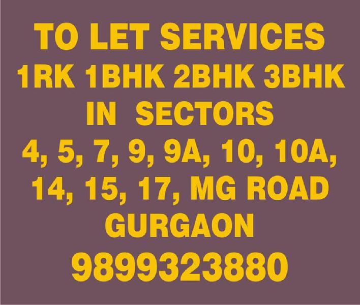 2bhk in sector17 Crowne Plaza Gurgaon 9899323880