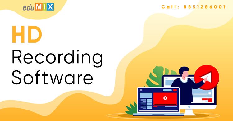 Lecture recording Software in HD Quality at Edumix