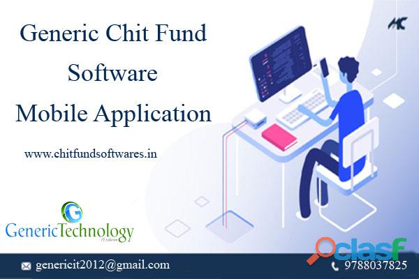 Generic Chit Fund Software Mobile Application