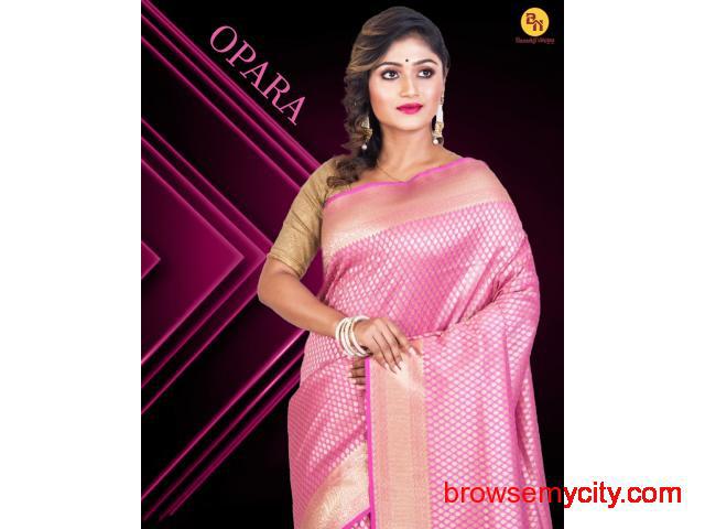 Buy Opara silk sarees online at Banarasi Niketan