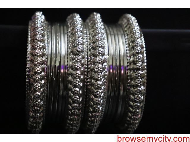 Buy Oxidised Jewellery Bangles Online - Aarnascreation