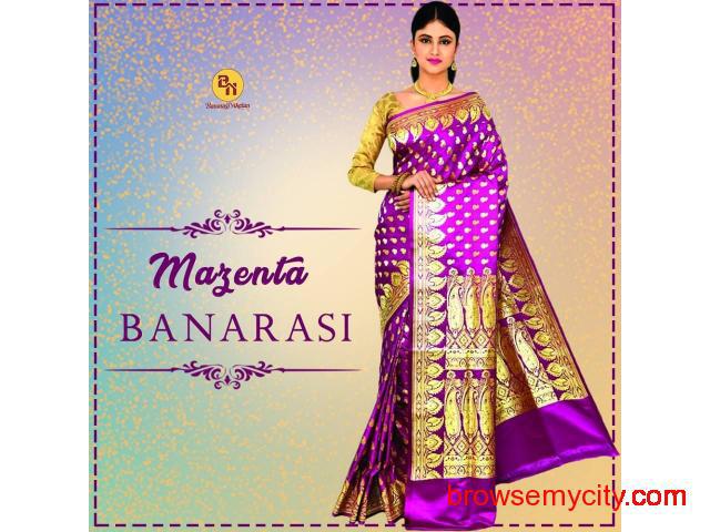 Exquisite collection of Banarasi sarees online at best price