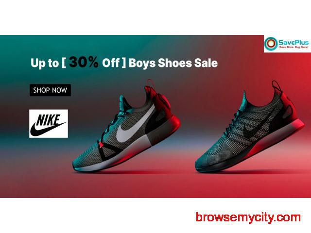 Get Up to 30% off Boys Shoes Sale At Nike