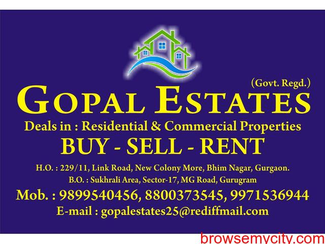 Gopal Estates - Properties for Sale in Old Gurgaon city