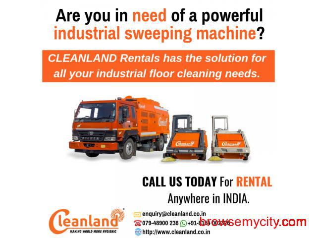 Industrial Sweeping Machine on RENT