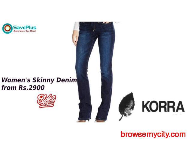 Korra Coupons, Deals & Offers: Women's Jeans from