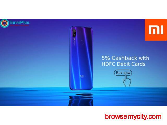 Mi Coupons, Deals & Offers:5% Cashback with HDFC Debit Cards