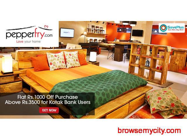 Pepperfry Coupons, Deals & Offers: Up to 50% Off Guaranteed