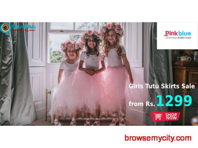Pinkblueindia Coupons, Deals & Offers: Girls Tutu Skirts