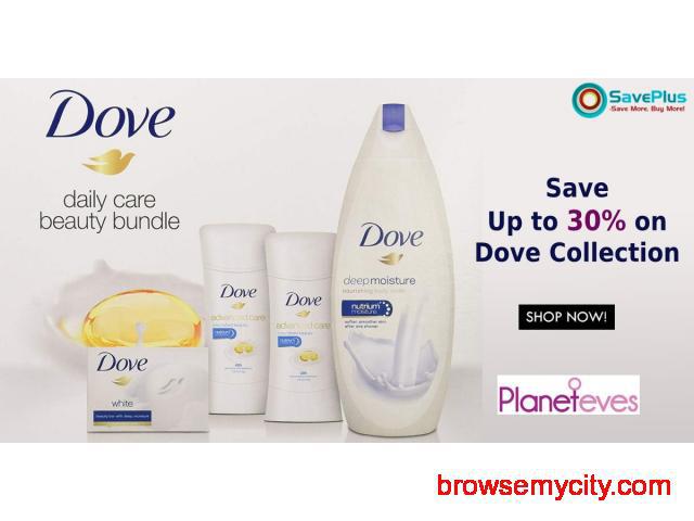 Save Up to 30% on Dove Collection From Planeteves