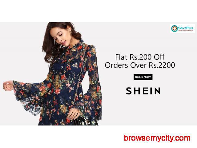 SheIn Coupons, Deals & Offers: Get Rs.300 Off Orders Over