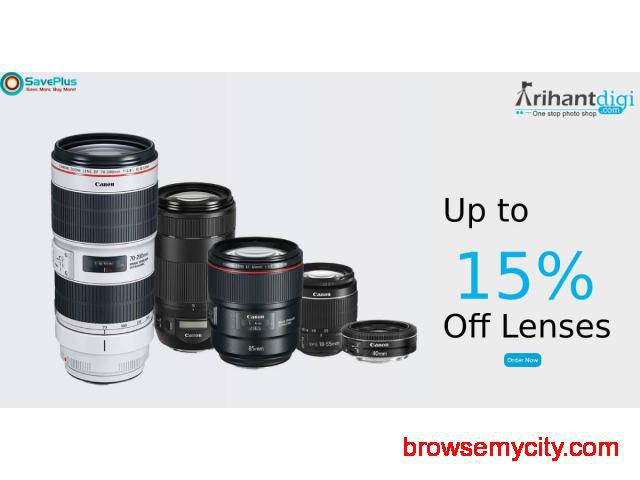 Up to 15% Off Lenses
