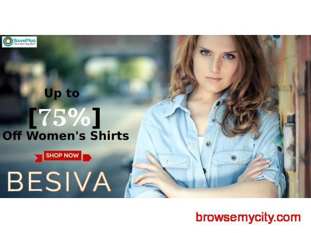 Up to 75% Off Women's Shirts
