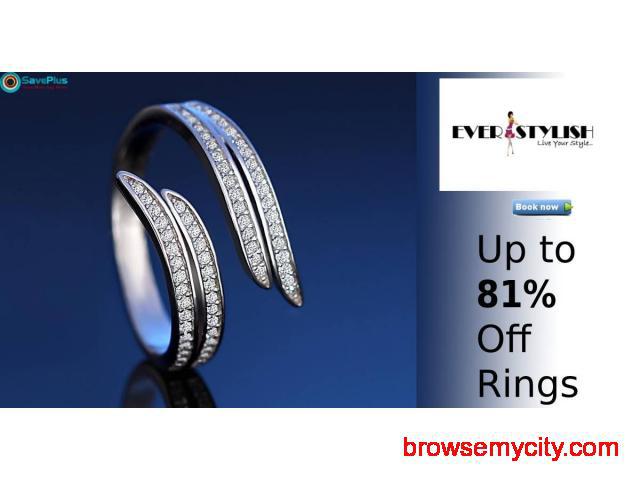 Up to 81% Off Rings
