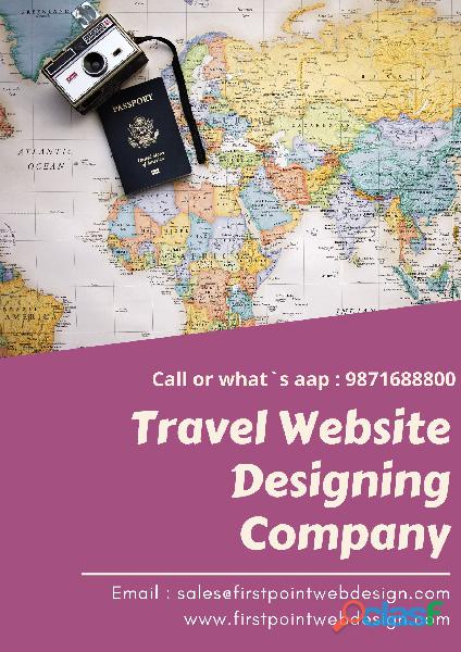travel website designing company