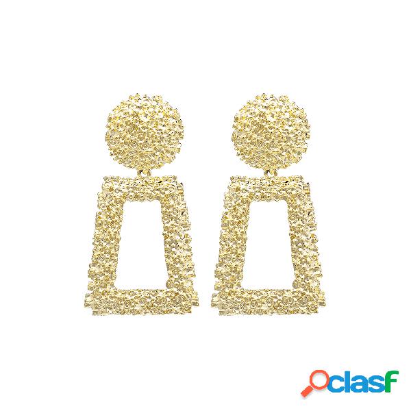 Fashion Gold Metal Earrings