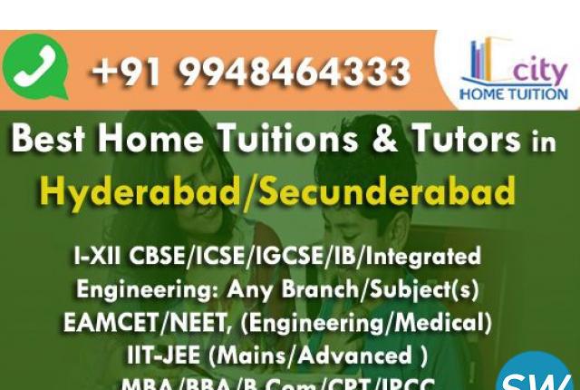 Home Tuition in Hyderabad | Home Tutors in Hyderabad