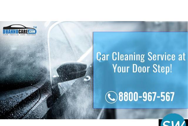 Professional doorstep Car dry cleaning at Home in Delhi