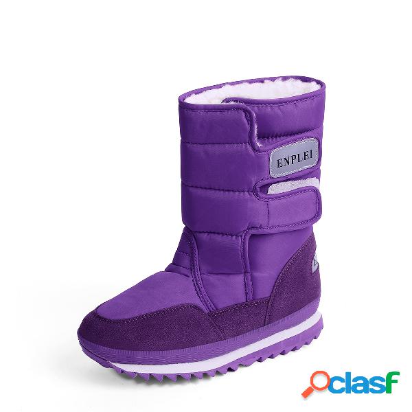 Purple Antiskid Waterproof Warm Boots