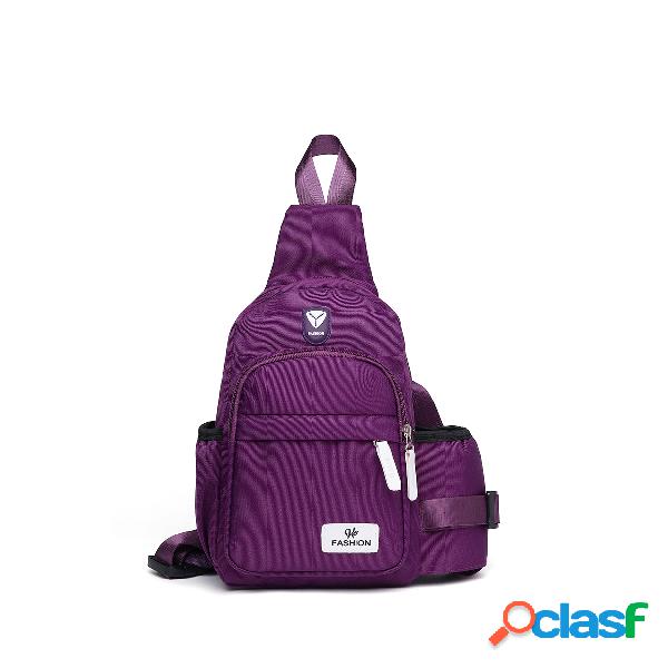 Purple Outdoor Versatile Sling Bag