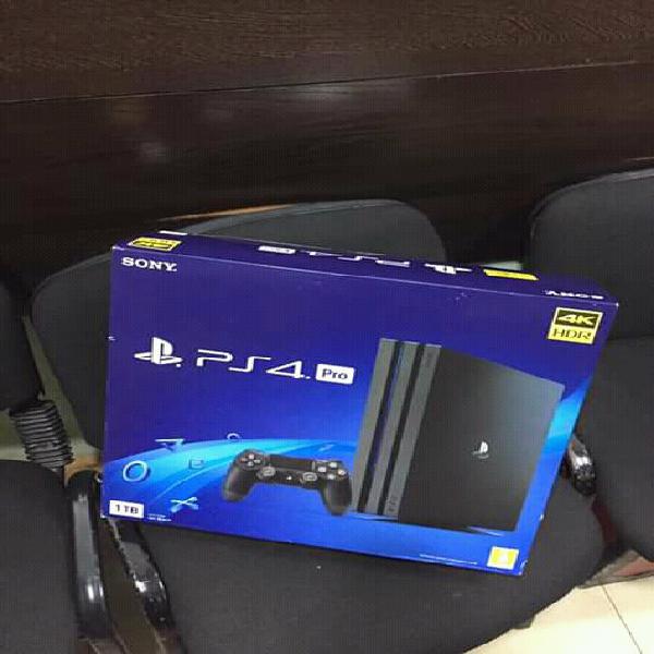 My brand new PS 4pro Is available