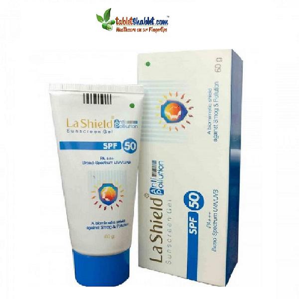 La Shield Anti Pollution Sunscreen Gel SPF 50+ 60 GM -
