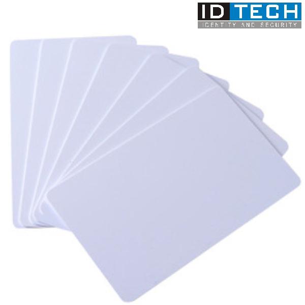 White Blank Plastic Cards Blank PVC Plastic ID Card Manu