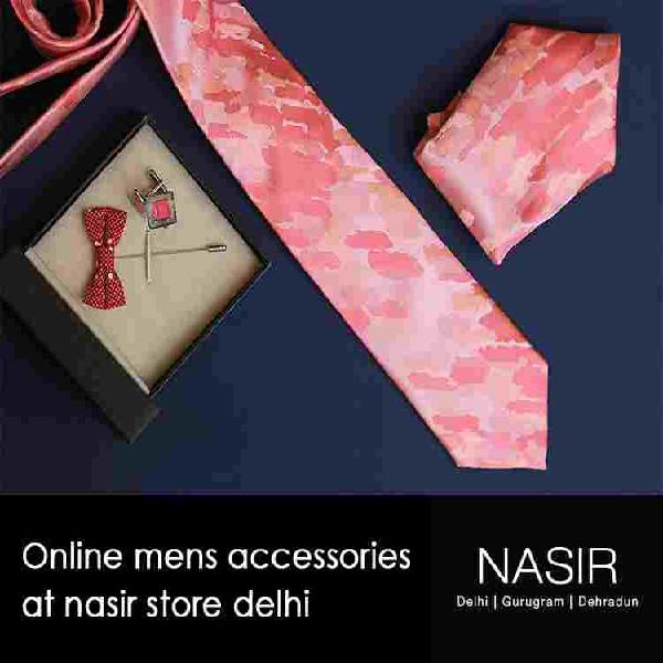 Best Online Men’s Accessories at Nasir Store