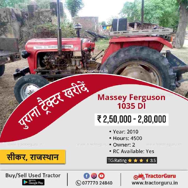Old tractor price in India