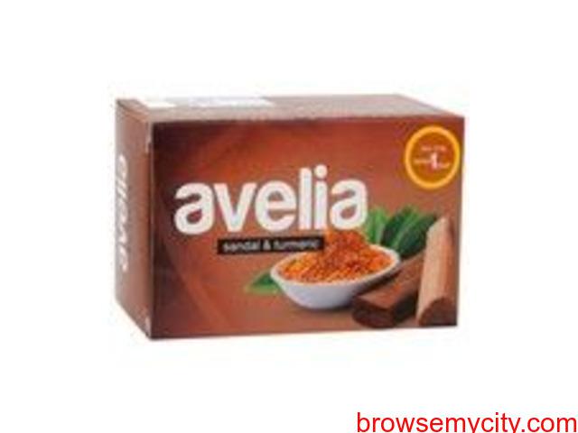 AVELIA SANDAL & TURMERIC SOAP 75GM