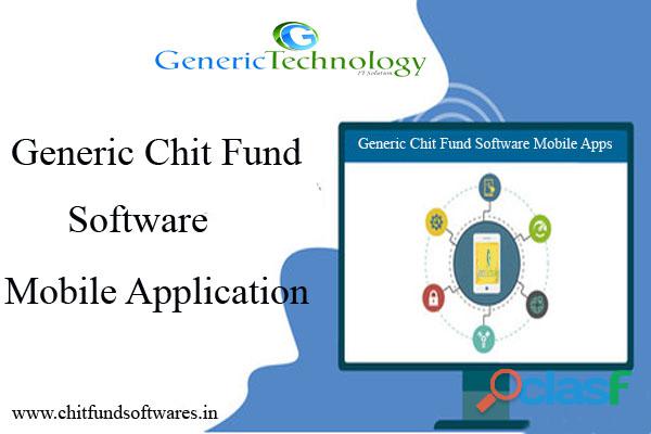 Generic Chit Fund Software Mobile Applications