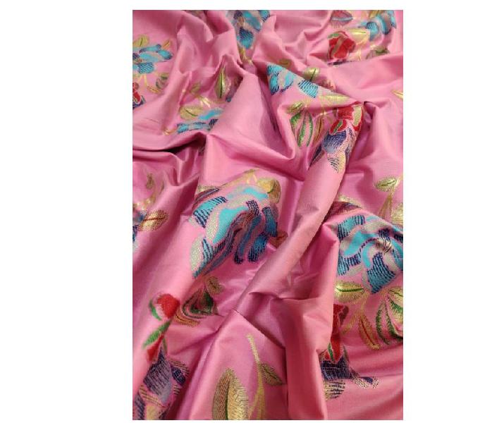 Cotton Silk Fabric | Banarasi Silk Cotton Fabric