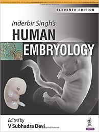 Inderbir Singh’s Human Embryology 11/E 2018 - College Book