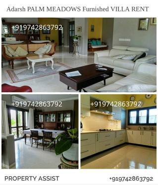 ADARSH PALM MEADOWS 4 BHK FULLY FURNISHED VILLA for Rent
