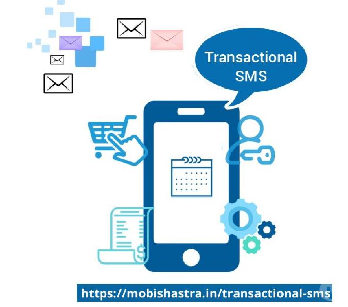 Transactional SMS | Transactional SMS Gateway | Mobishastra