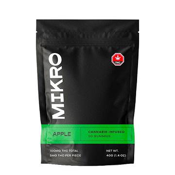 MIKRO – THC Gummies (100mg THC) $15.00