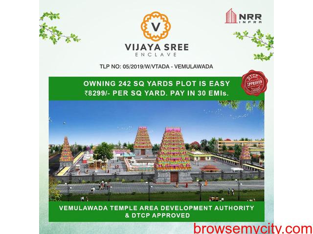 Plot for sale in vemulawada | Vijaya Sree Enclave