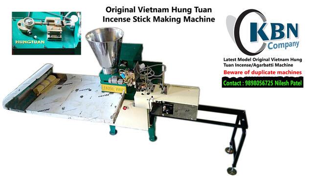 Original VIETNAM HUNG TUAN IncenseAgarbatti Making Machine
