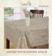 Adorned your Dinette with Gorgeous Dining Table Cloth Online