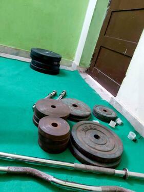 Gym equipment up to 110kgs