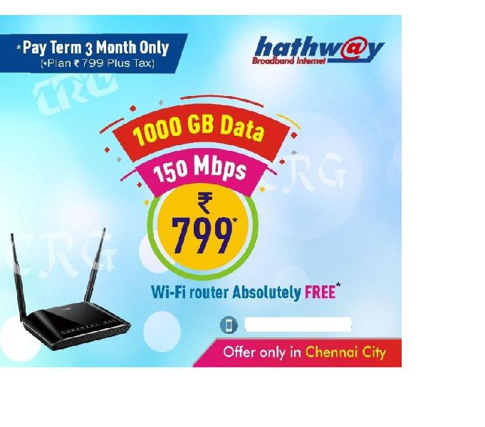 Hathway Chennai Fiber Broadband