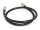 RG 217 Coaxial cable Double shielded with black jacket -