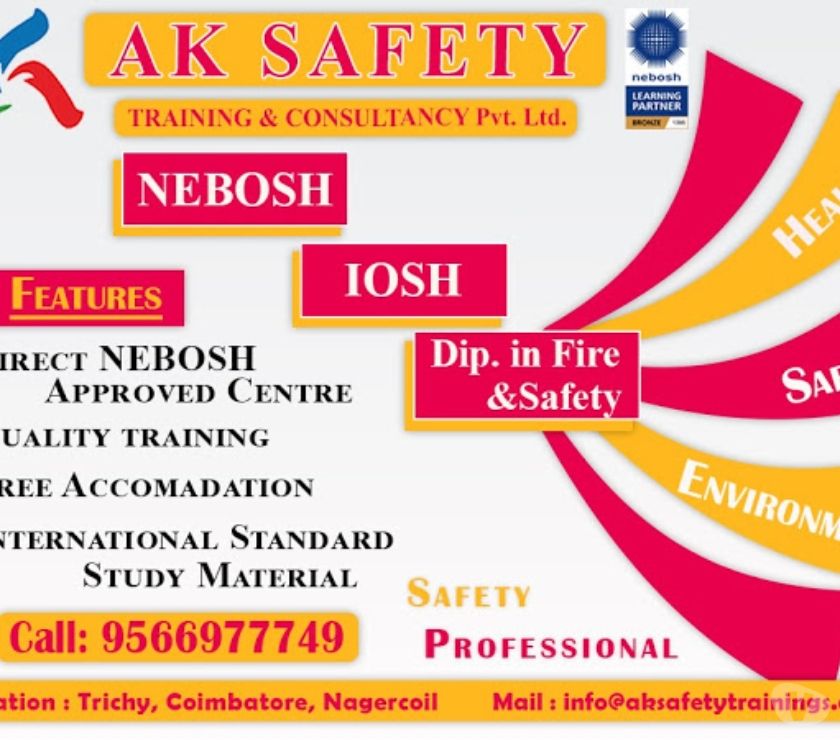 Diploma in Fire & Safety Course, Coimbatore| Ak Safety